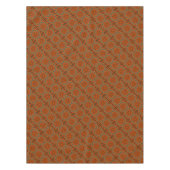 Taglilie Orange Mandala Tischdecke (Vorderseite)