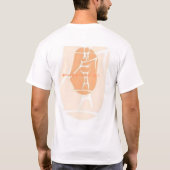 Taglilie T-Shirt (Rückseite)