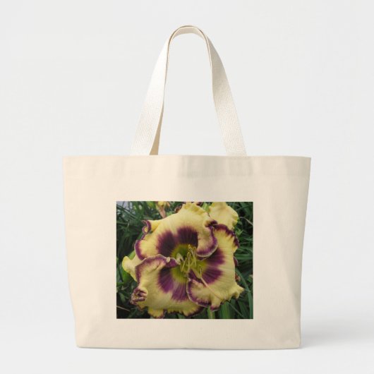 Taglilie-Tasche Jumbo Stoffbeutel (Vorne)