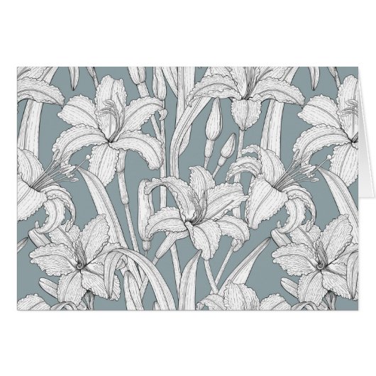 Taglilien (Vorderseite (Horizontal))