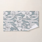 Taglilien Badhandtuch Set (Handtuch)