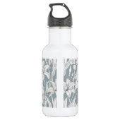 Taglilien Edelstahlflasche (Rückseite)