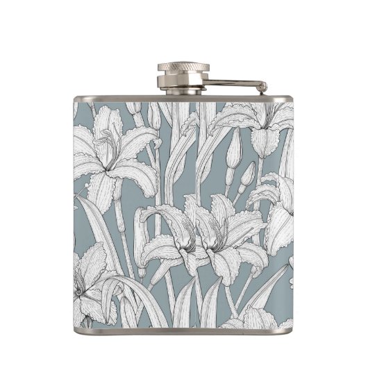 Taglilien Flachmann (Rückseite)