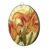 Taglilien - Hemerocallis Dartscheibe (Vorderseite rechts)