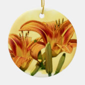 Taglilien - Hemerocallis Keramik Ornament (Vorne)