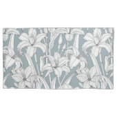 Taglilien Kissenbezug (Vorderseite-Links)