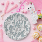 Taglilien Papier Teller (Party)