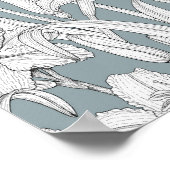 Taglilien Poster (Ecke)