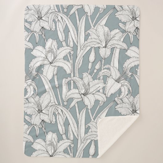 Taglilien Sherpadecke (Vorderseite)