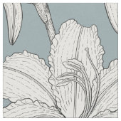 Taglilien Stoff (Nahaufnahme)