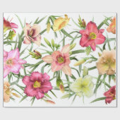 Taglilien überall geschenkpapier (Flach)