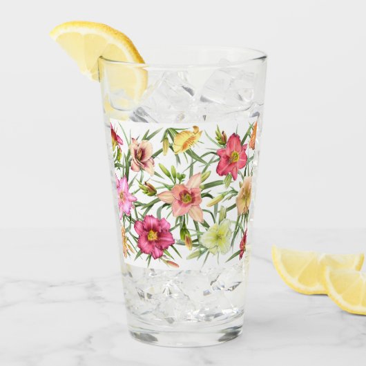 Taglilien überall glas (Vorderseite Ice)