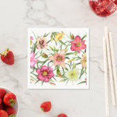 Taglilien überall serviette (Beispiel)