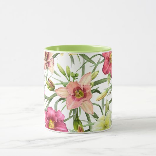 Taglilien überall tasse (Zentrum)