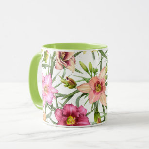 Taglilien überall tasse