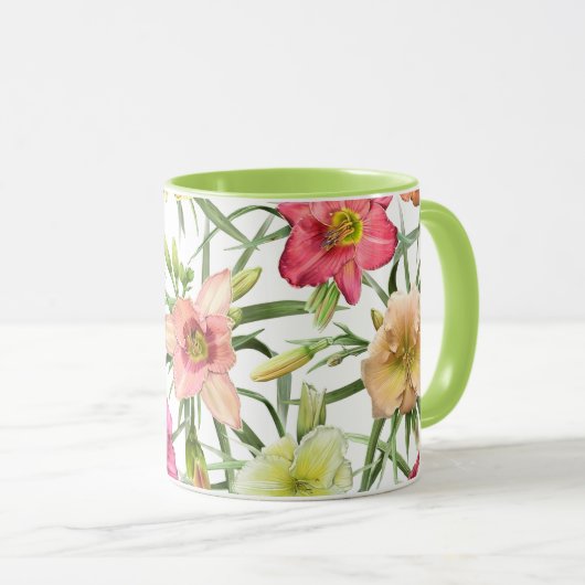 Taglilien überall tasse (VorderseiteRechts)