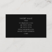 Tagline Gradient Visitenkarte (Rückseite)