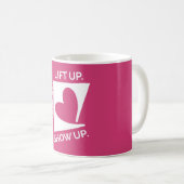 Tagline Pink Tasse (VorderseiteRechts)