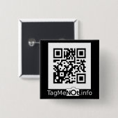 TagMeNot Knopf Button (Vorne & Hinten)