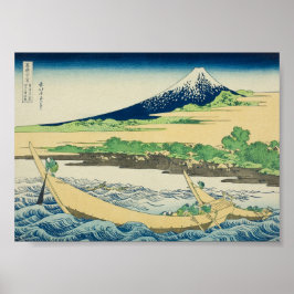 Tagonoura-Bucht nahe Ejiri an der Tokaido Poster
