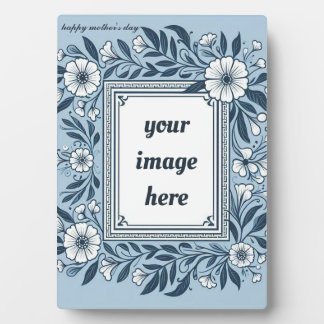 Tagplakette für glückliche Mütter Fotoplatte