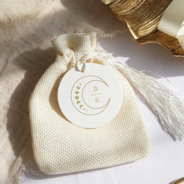 Tags der Celestial Gastgeschenk Hochzeit Geschenkanhänger