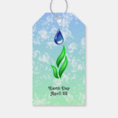 Tags der Erde Geschenkanhänger (Rückseite)