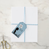 Tags der Geschenke des Verwaltungspersonals Geschenkanhänger (Mit Garn)