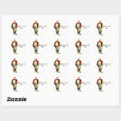 Tags der Hot Fudge Sundae Retro Ice Cream Stickers (Blatt)