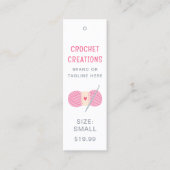 Tags der Kleidung für kleine Unternehmen (Vorderseite)