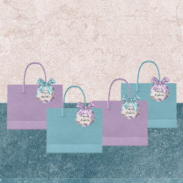 Tags der kosmischen Aquarellfarben-Gastgeschenk Ho Geschenkanhänger