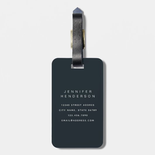 Tags der Seewale Gepäckanhänger (Rückseite vertikal)