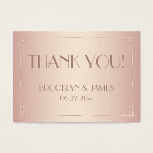 Tags der Vintagen Gastgeschenk Hochzeit (Vorderseite)