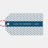 Tags der Weihnachtsgeschenke *Wunschmerzen* Geschenkanhänger (Rückseite Horizontal)