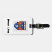 Tags des Gepäcks Westmeath Landkreis Gepäckanhänger (Vorderseite horizontal)