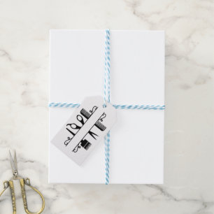 Tags des Haarprodukts Geschenkanhänger
