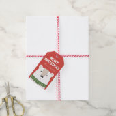 Tags für alberne Bärenfeste Geschenkanhänger (Mit Garn)