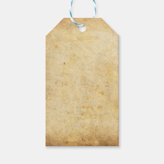 Tags für ältere Papiergeschenke Geschenkanhänger (Vorderseite)