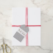 Tags für Botanisches WEIHNACHTEN-Weihnachtsgeschen Geschenkanhänger (Mit Garn)