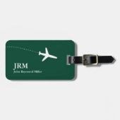 Tags für das Reisegepäck Gepäckanhänger (Vorderseite horizontal)