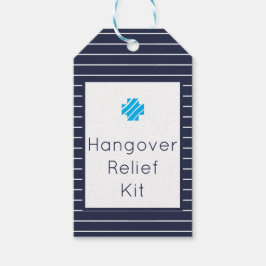 Tags für die Marine und das White Hangover Relief  Geschenkanhänger