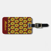 Tags für Sonnenblumen - Optionale Personalisierung Gepäckanhänger (Vorderseite horizontal)