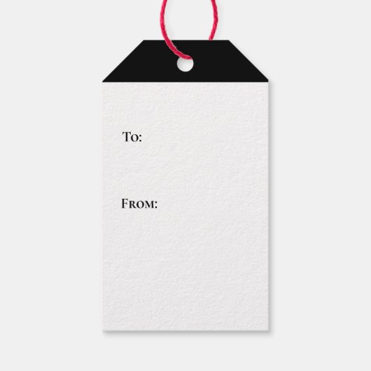 Tags für Weihnachtsgeschenke Geschenkanhänger (Rückseite)