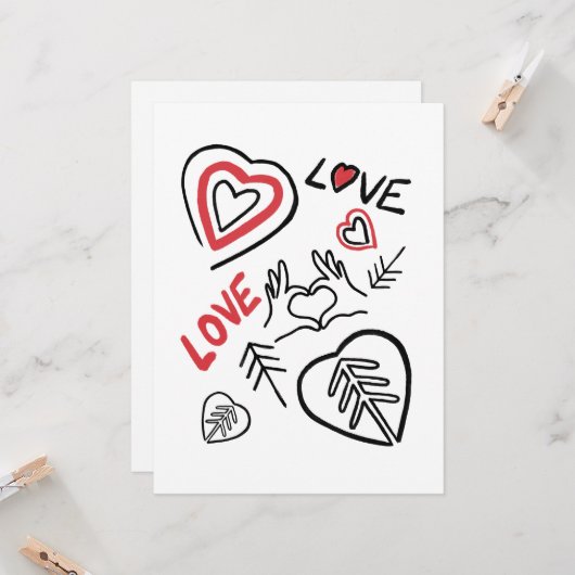 Tags-Kernmusterkarte Karte (Vorderseite/Rückseite Beispiel)