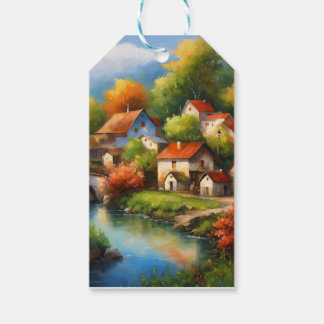 Tags und Beilagen von Paketen Geschenkanhänger