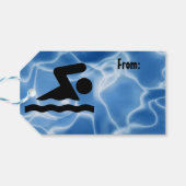 Tags zum Schwimmen von Geschenkartikeln Geschenkanhänger (Rückseite Horizontal)