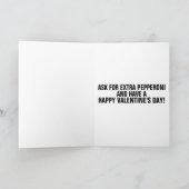 TAGSKARTE DER ANTI-VALENTINE KARTE (Innenseite)