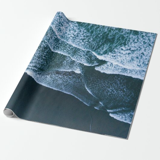 Tagsüber Meereswellen Geschenkpapier (Ungerollt)