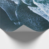 Tagsüber Meereswellen Geschenkpapier (Ecke)