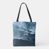 Tagsüber Meereswellen Tasche (Rückseite)